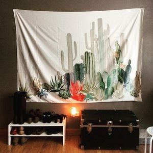 Cactus tapestry